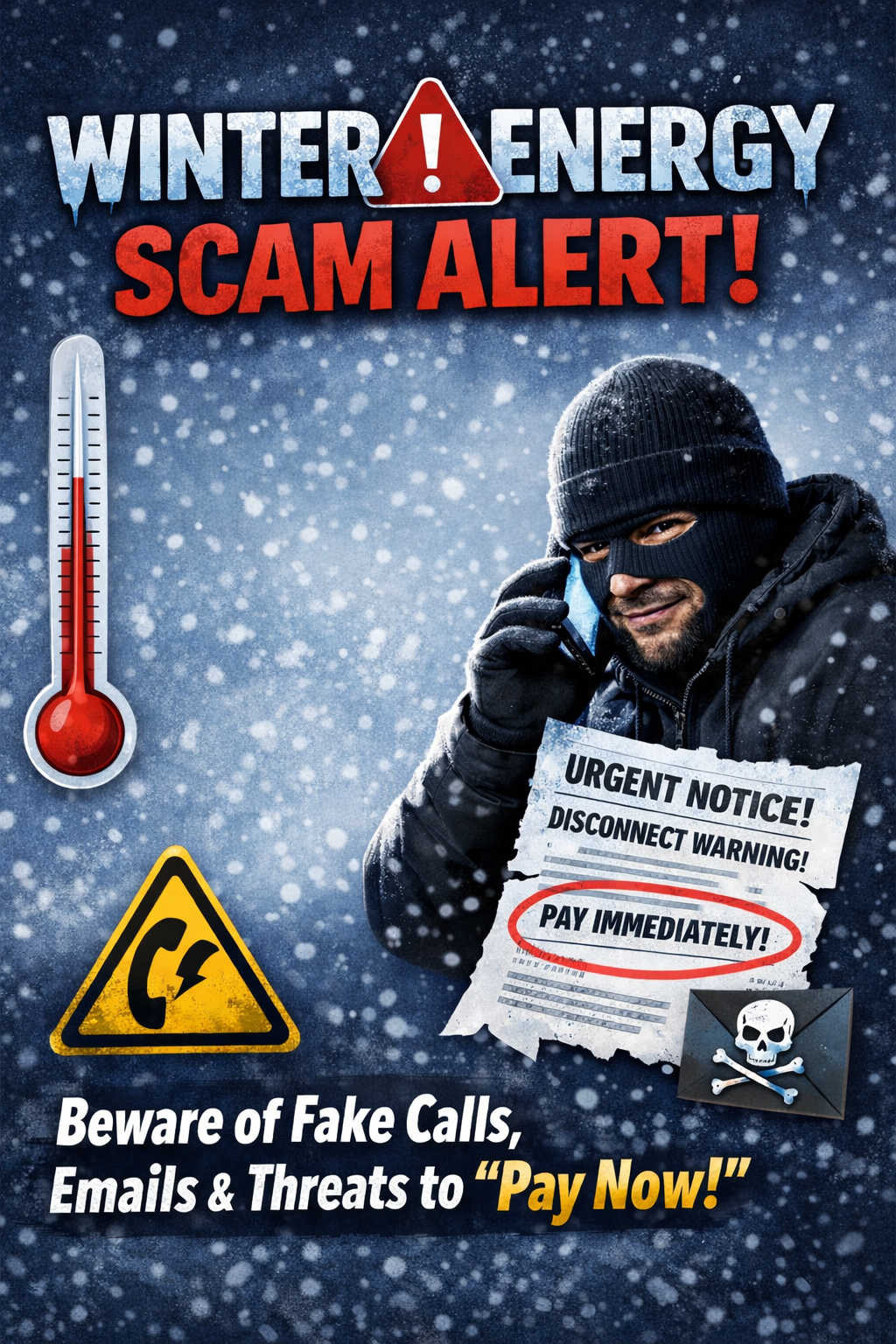 photo for Beware Winter Utility Scams